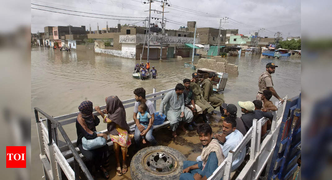 Flood-ravaged Pakistan to deploy Army to assist in rescue and relief work – Times of India