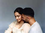 From distributing sweets to warm welcome, pictures of Sonam Kapoor and Anand Ahuja bringing newborn son to home