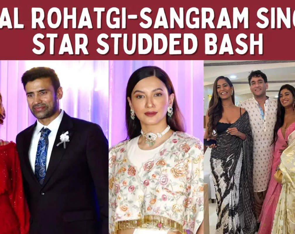 
Gauahar Khan, Poonam Pandey and Anjali Arora at Payal Rohatgi-Sangram Singh’s star-studded reception

