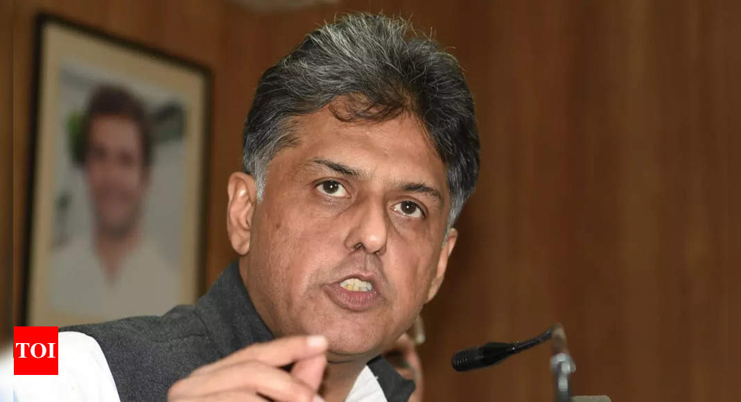 ‘Crack’ seems to have appeared between India & Congress: Tewari | India News – Times of India