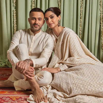 See pic: Sonam Kapoor and Anand Ahuja dedicate a special artwork to their newborn baby