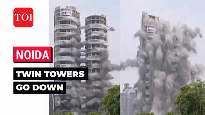 Supertech twin towers demolition: Noida's illegal towers brought down
