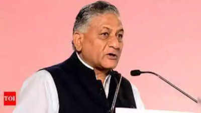 After Yogi Adityanath came to power, common people can move without fear in Uttar Pradesh: Gen VK Singh