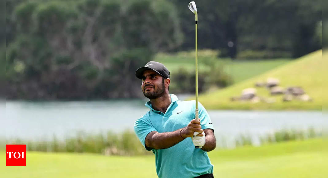 Shubhankar Sharma misses cut in Switzerland, Lawrence leads by three | Golf News – Times of India