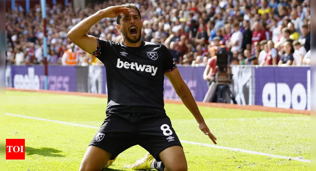 EPL: Fornals gets West Ham up and running with winner at Villa | Football News – Times of India