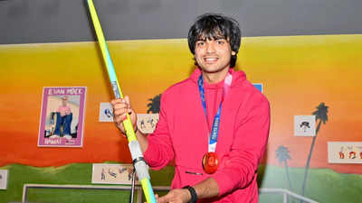 Neeraj Chopra gifts his Tokyo gold medal-winning javelin to Olympic Museum