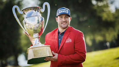 South Africa's Thriston Lawrence wins European Masters in play-off