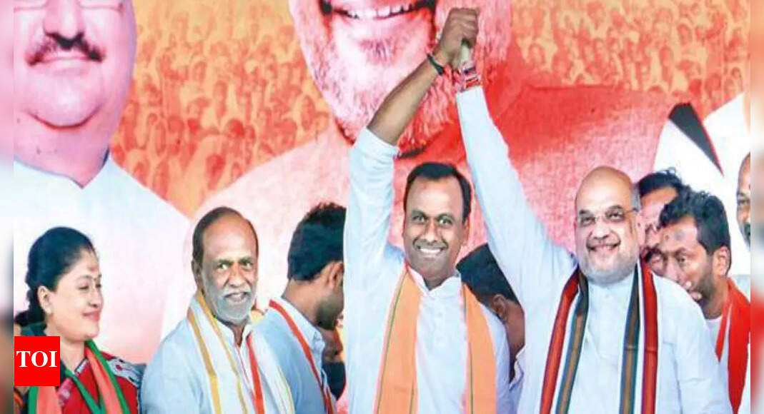 Veterans versus newbies tussle keeps saffron party on the boil in Telangana