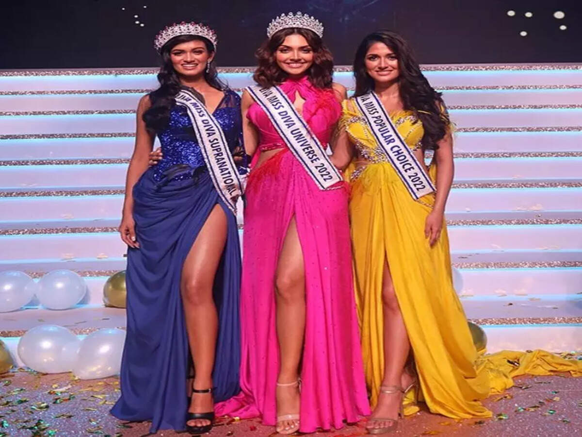 Harnaaz Sandhu crowns Karnataka’s Divita Rai as LIVA Miss Diva Universe ...