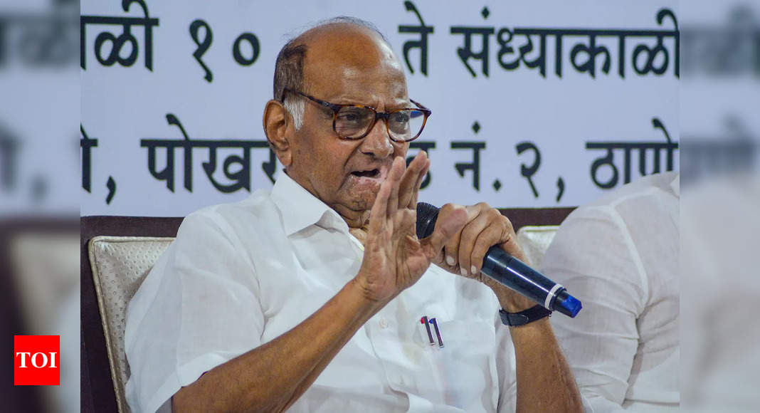 No promises fulfilled by Modi govt: Sharad Pawar | India News – Times of India