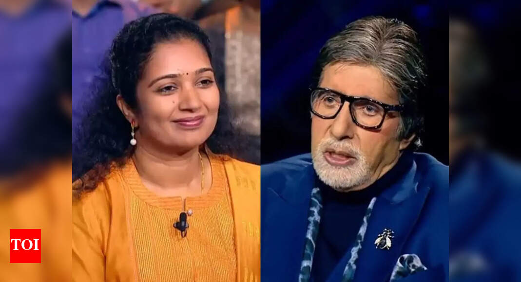 Kaun Banega Crorepati 14 to get second Rs 75 lakh winner in Dr. Anu Verghese; Big B requests her