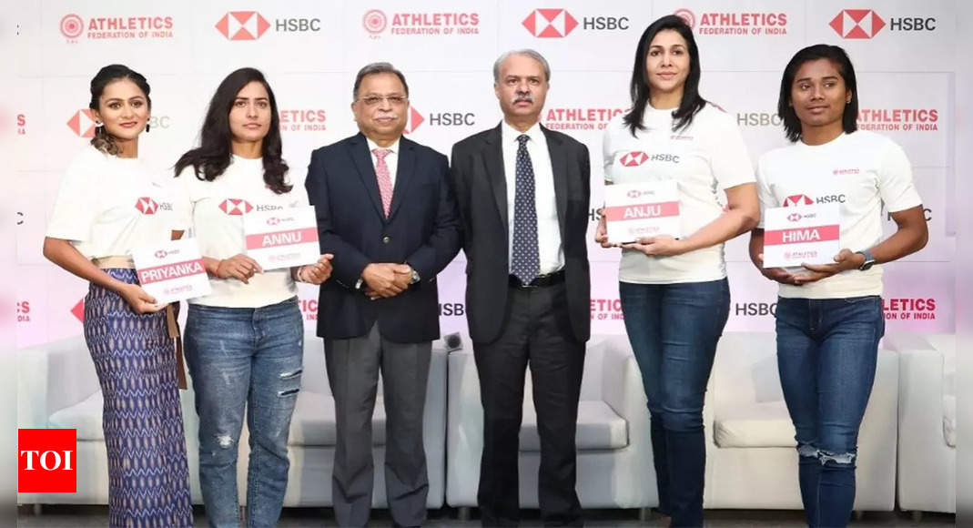 AFI partners with HSBC India to support young women athletes | More sports News – Times of India