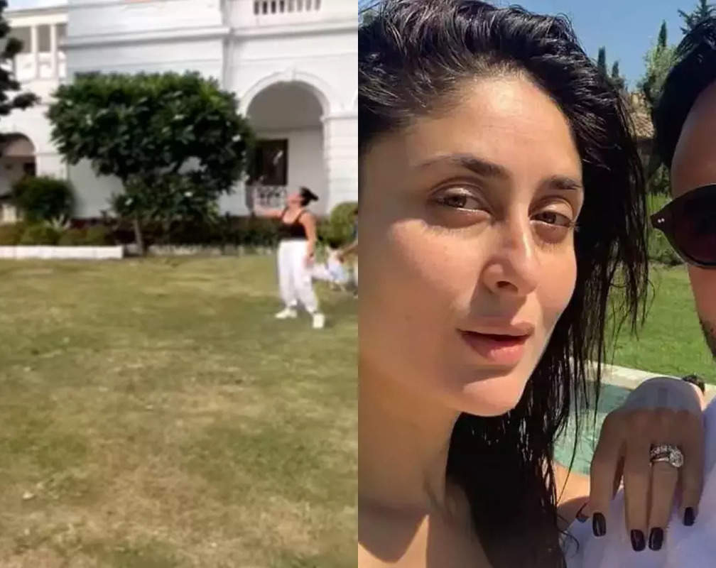 
Kareena Kapoor Khan enjoys badminton game with husband Saif Ali Khan at Pataudi Palace; netizens shower love
