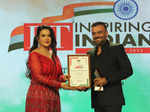 Rakesh Rathi felicitated by Amruta Fadnavis