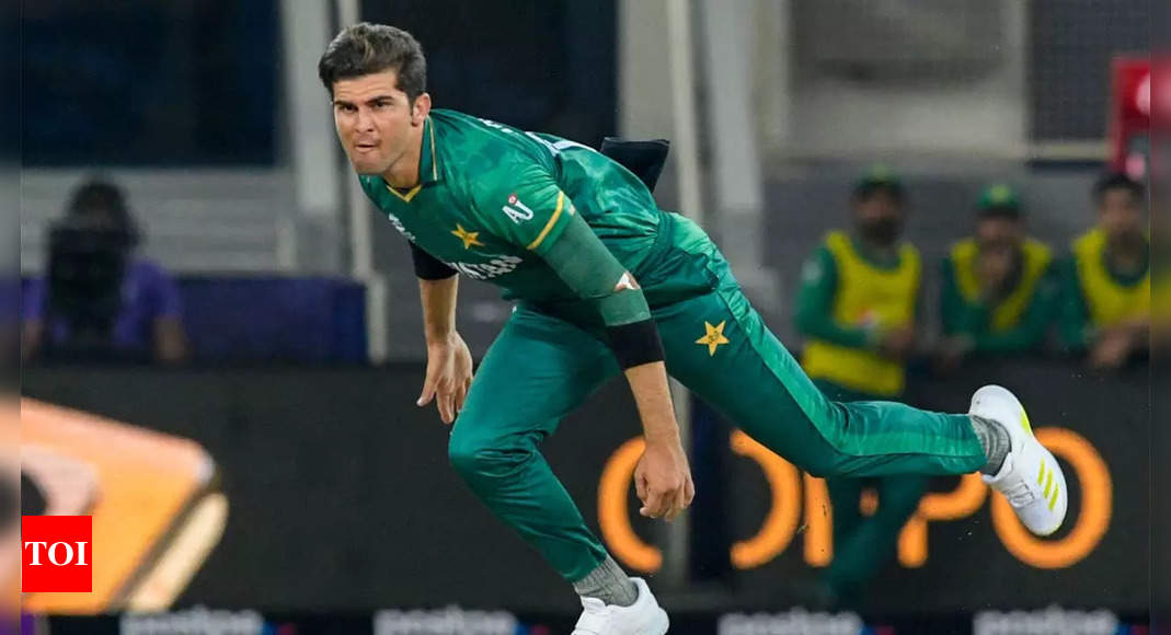 Pakistan pacer Shaheen Shah Afridi to complete knee rehab in London | Cricket News – Times of India
