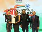 Reshma and Riyaz Gangji were felicitated by Rakul Preet Singh