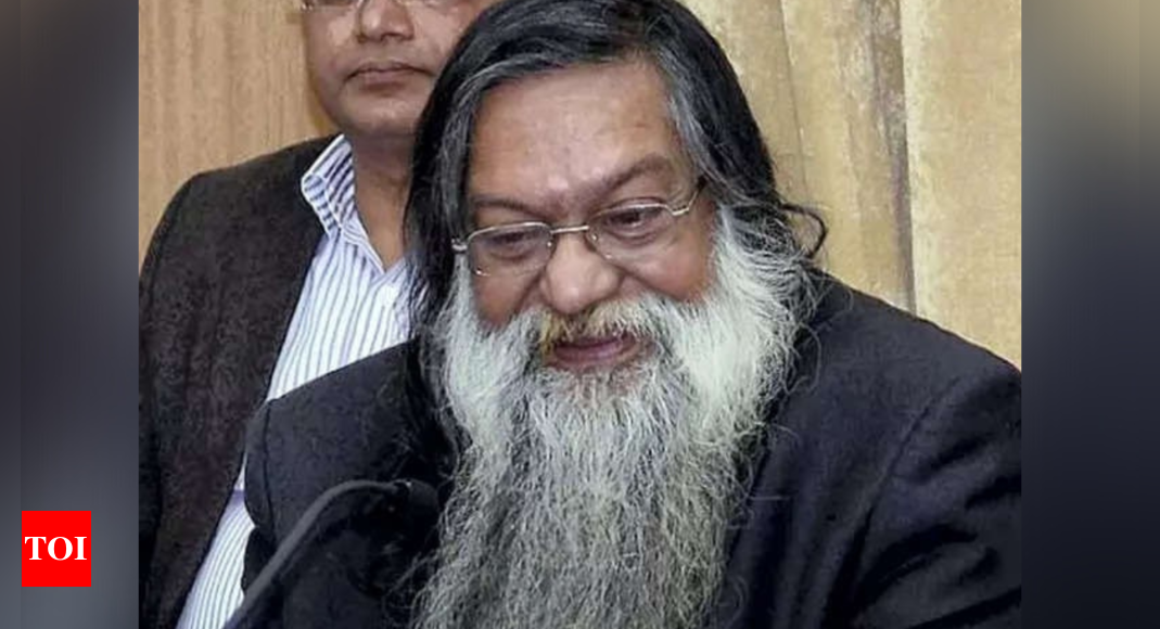 Abhijit Sen Economist And Former Planning Commission Member Abhijit