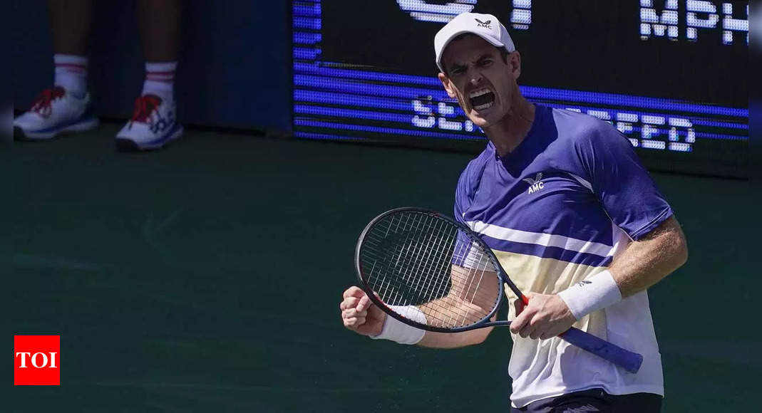 US Open 2022: Andy Murray downs error-prone Francisco Cerundolo to reach second round | Tennis News – Times of India