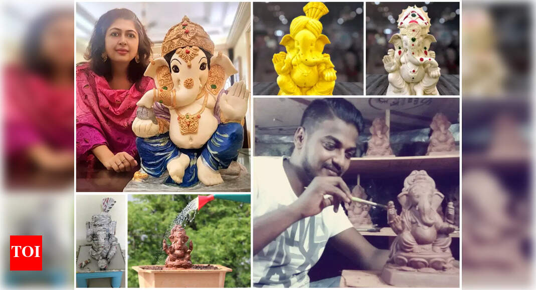 Kheer Ganpati, Paper mache, Rice flour or Seed Ganpati what’s your