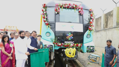Mumbai Metro line-3 trial run begins
