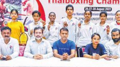 Cg Bags 7th Spot, 11 Medals In Thai Boxing | Raipur News - Times ...