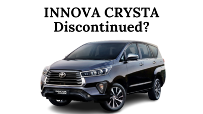 Toyota Innova Crysta diesel bookings temporarily stop