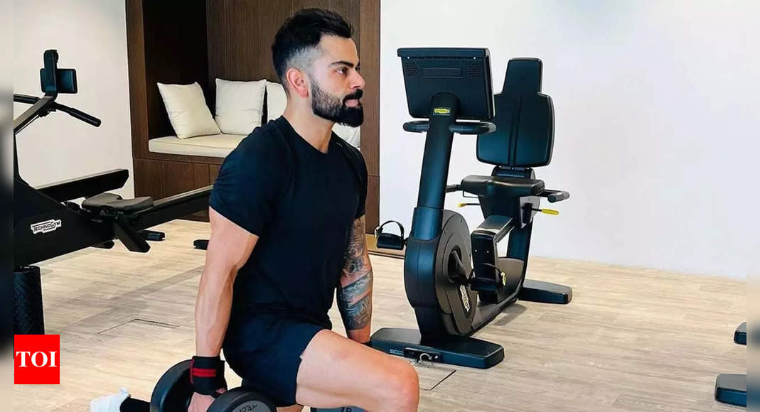 Asia Cup 2022: Virat Kohli sweats it out ahead of match against Hong Kong | Cricket News – Times of India