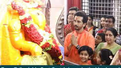 Team Tujhech Me Geet Gaat Aahe seeks the blessings of Ganpati Bappa at Titwala Ganesh temple