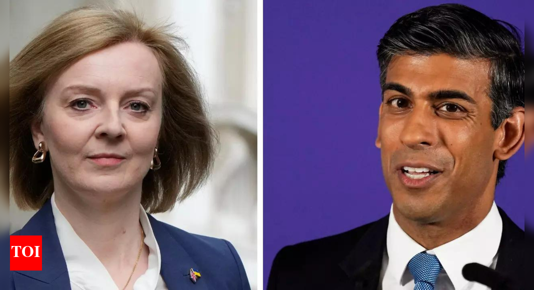 Uk Pm Race Rishi Sunak Camp Accuses Liz Truss Of Avoiding Scrutiny Times Of India