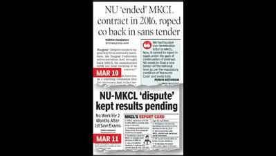 Ex-registrar’s letter confirms NU terminated contract with MKCL in 2016