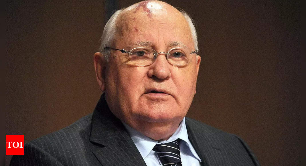 Last Soviet leader Gorbachev, who ended Cold War and won Nobel prize, dies aged 91 – Times of India
