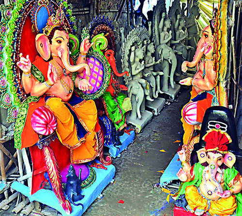 City Pandals Ready For Ganesh Chaturthi Today | Ranchi News - Times of India City Pandals Ready For Ganesh Chaturthi Today | Ranchi News - Times of India