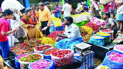 Madurai: Veggie, flower prices shoot up on eve of Vinayaka Chathurthi