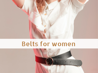 Belts for women: Stylish picks to try out this month (April, 2024)