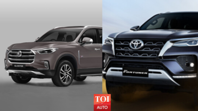 New 2022 MG Gloster Vs Toyota Fortuner: Price and features comparison