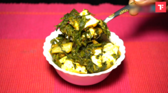 Watch: How to make Spinach, Paneer & Radish Sabzi