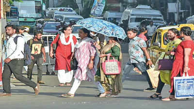 Kolkata: With 20% rain deficit, dry August ends with a real feel of 43 degrees