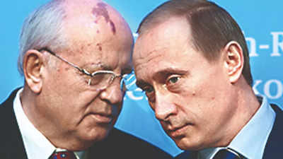 For Putin, Ukraine war bid to undo Mikhail Gorbachev legacy