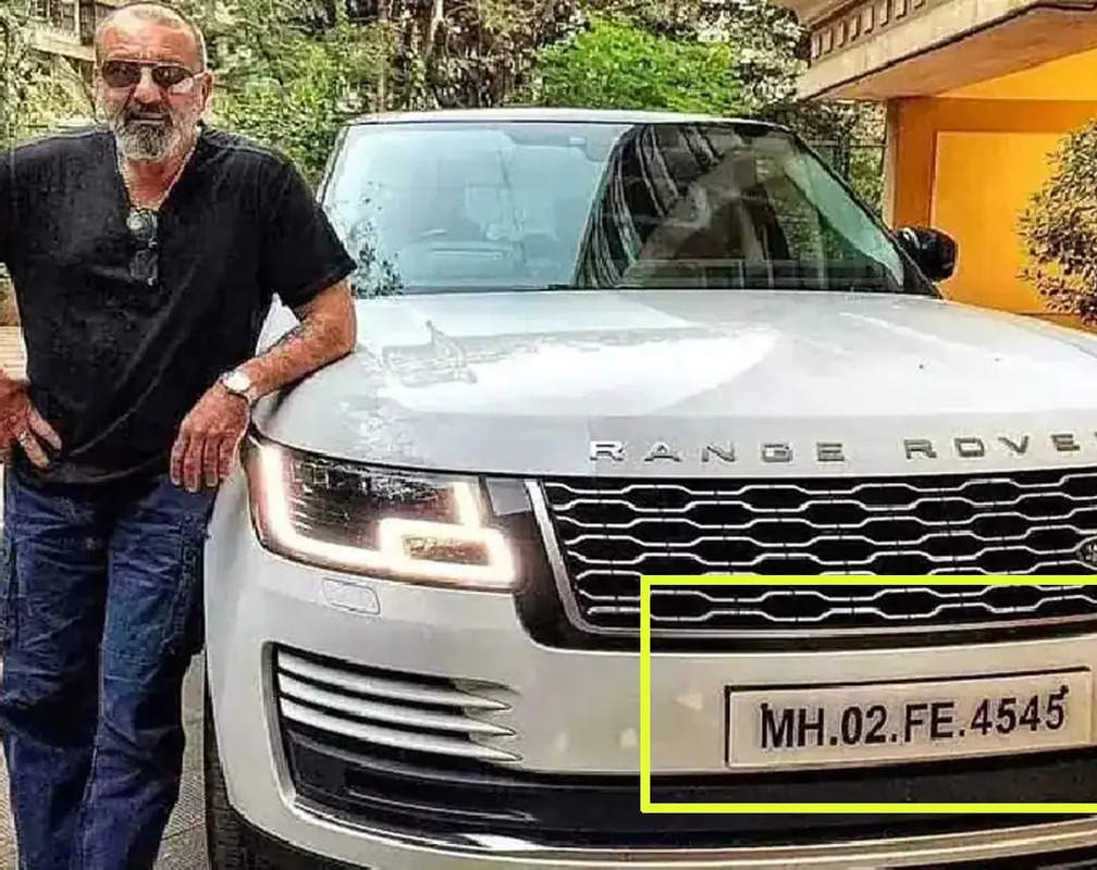 
Sanjay Dutt ditches his 'lucky' number as he changes his car's number plate from 4545 to 2999
