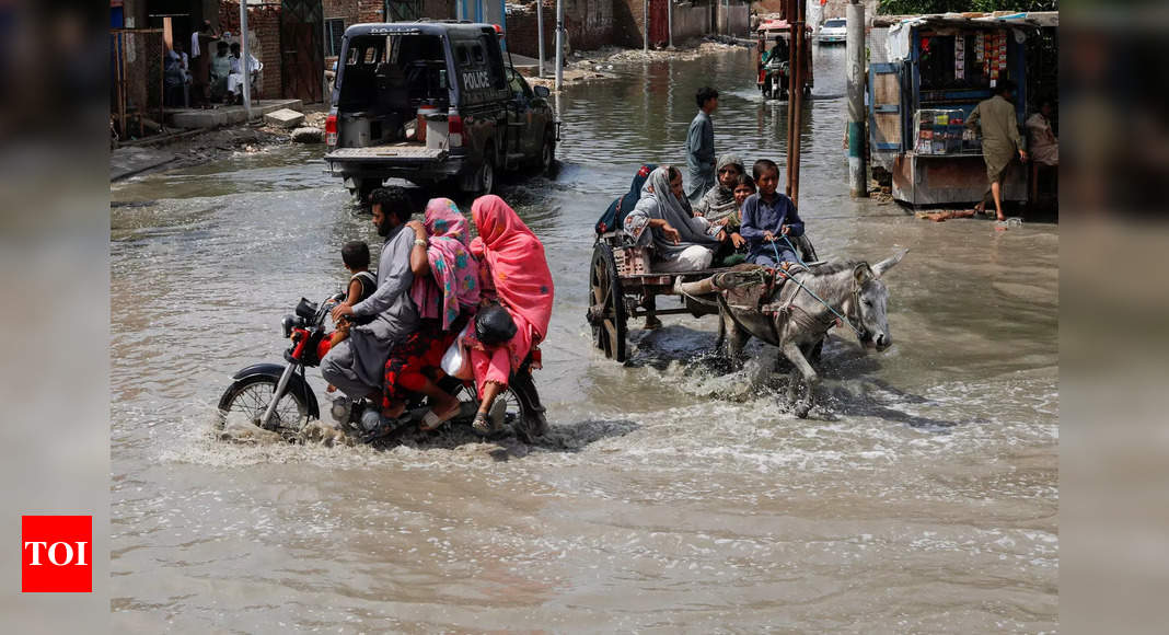 From furnace to flood: World’s hottest city in Pakistan now under water – Times of India