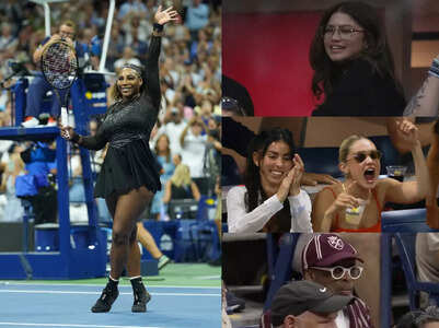 Hollywood celebs cheer for Serena Williams