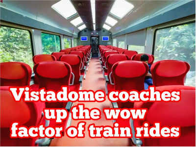 Vistadome coaches up the wow factor of train rides