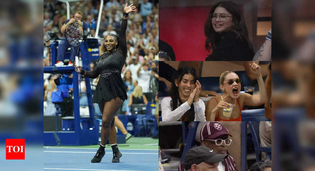 Zendaya, Gigi Hadid, Spike Lee and other celebs cheer for Serena Williams as she enters US Open third round – Times of India