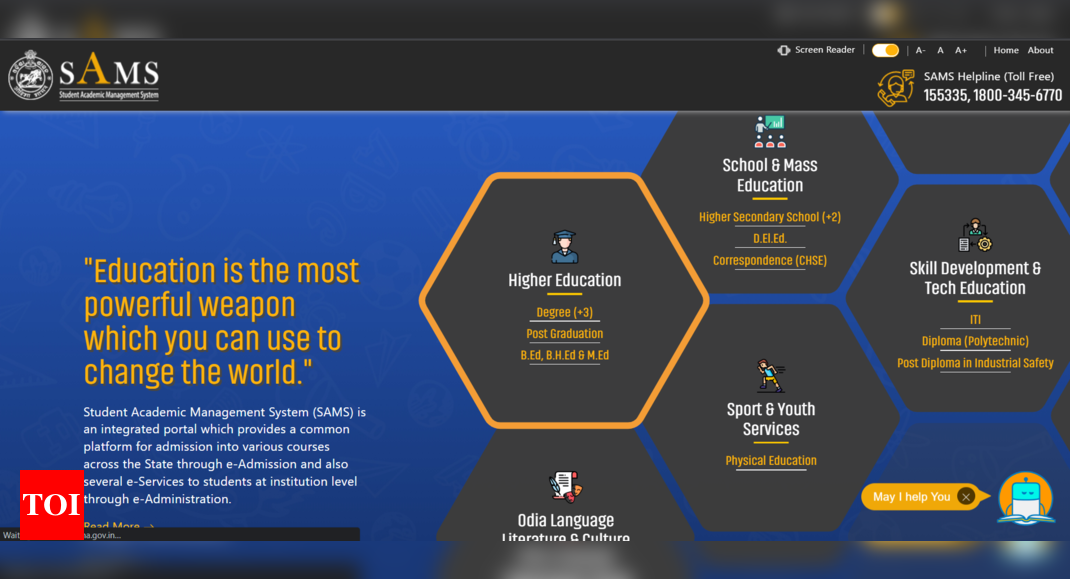 Merit List: SAMS Odisha Plus 3: First Merit List For Admission 2022 ...