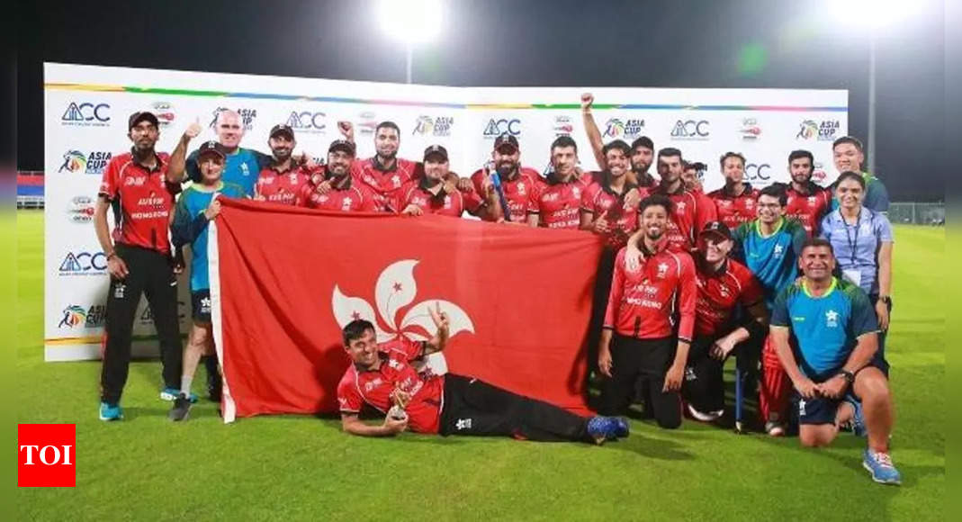 Asia Cup 2022: Businessmen to delivery boys – Hong Kong cricketers shine on the big stage | Cricket News – Times of India
