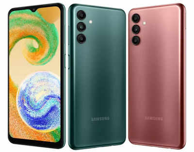 Samsung Galaxy A04s with 50MP main camera, 5000 mAh battery launched -  Times of India