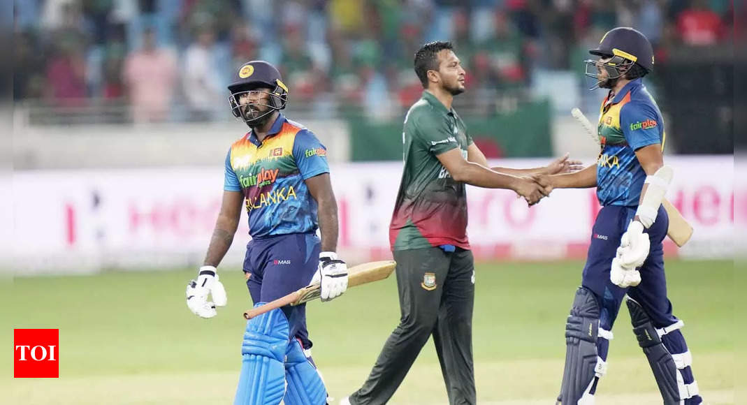 Asia Cup 2022: Spinners bowling no balls is a crime, says Shakib Al Hasan after defeat against Sri Lanka | Cricket News – Times of India