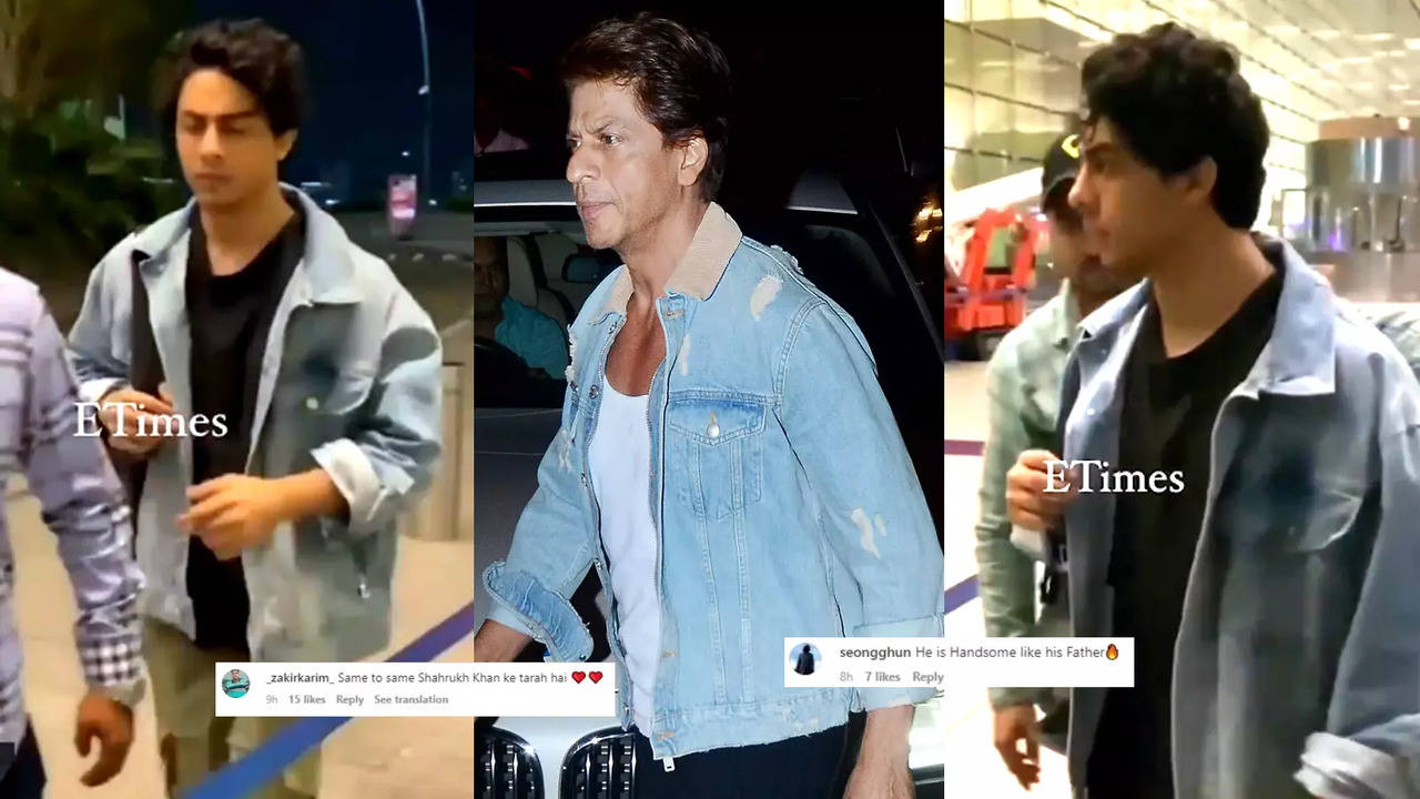 Shahrukh Khan in Stylish Denim Jacket