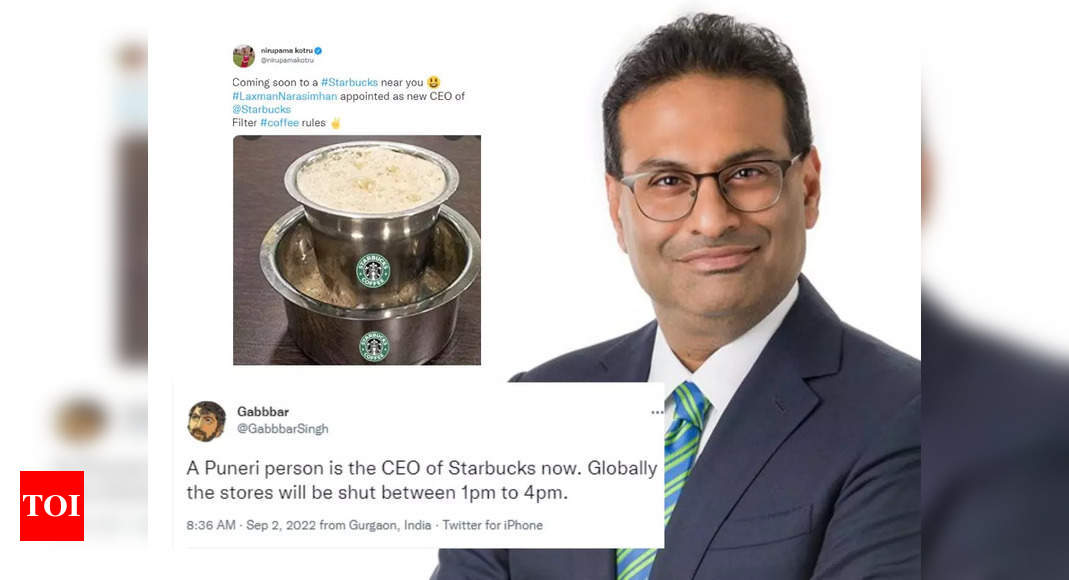 Friends recall next Starbucks CEO Laxman Narasimhan beyond business, Pune roots – Times of India