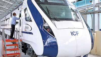 Mumbai-Ahmedabad Vande Bharat train in final trials